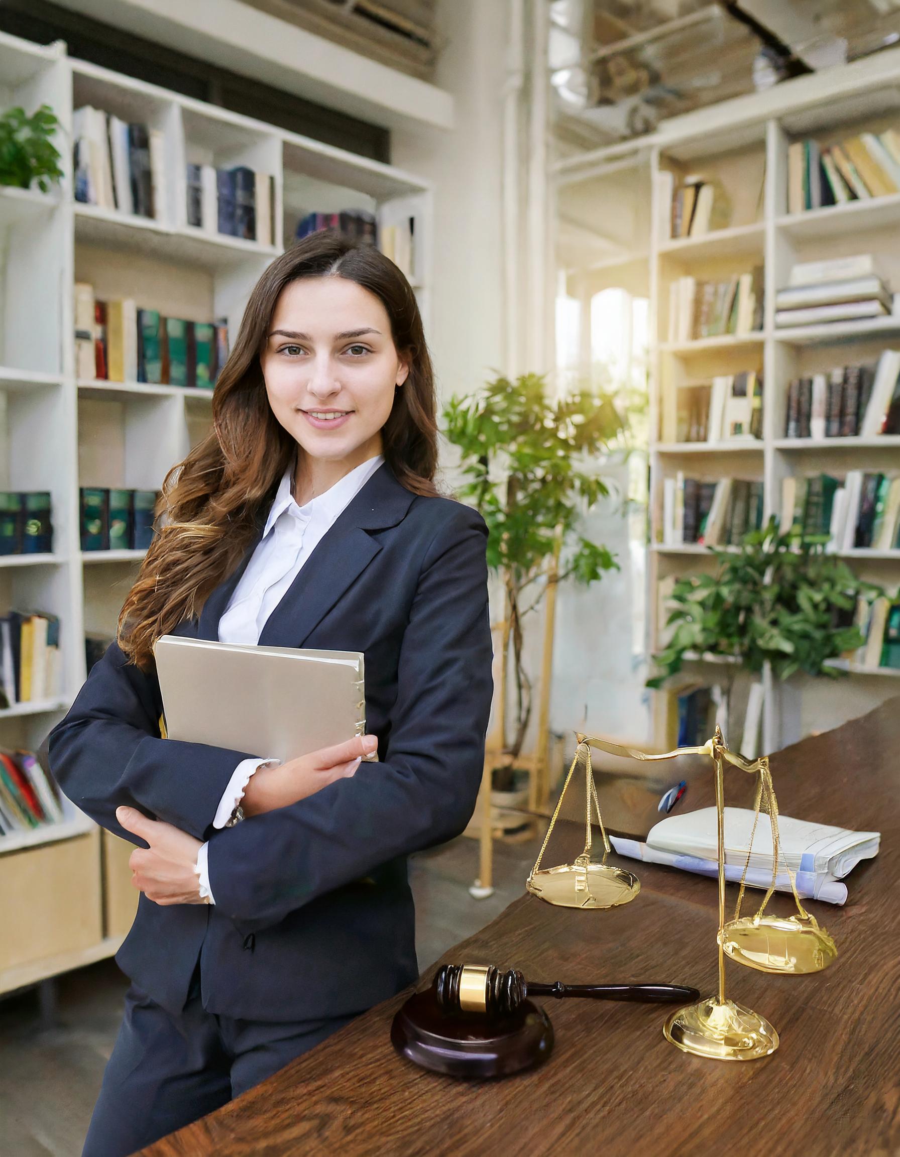 Elegante Kanzleiumgebung, klassischer Stil, Steuerberatung in Aktion